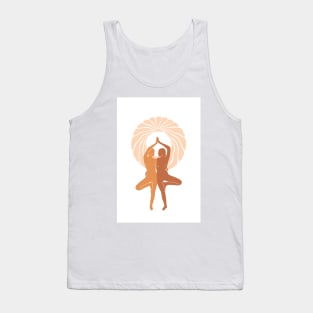 Friendship Unity Yoga Position Tank Top